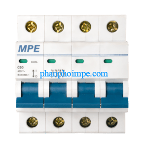Cầu dao tự động MP6-C450 chứa MCB 4 cực