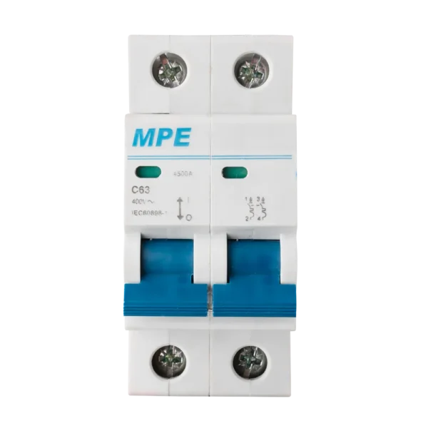 Cầu dao tự động MP4-C263 chứa MCB 2 cực 3