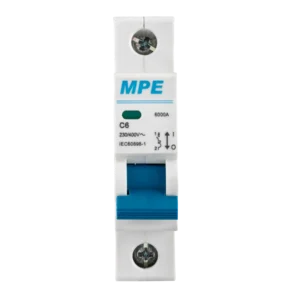 Cầu dao tự động MP6-C106 chứa MCB 1 cực