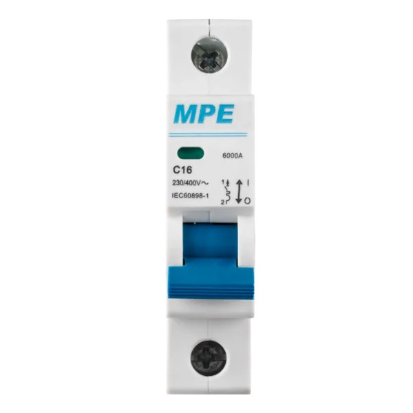Cầu dao tự động MP6-C116 chứa MCB 1 cực 3