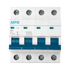 Cầu dao tự động MP6-C420 chứa MCB 4 cực