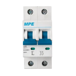 Cầu dao tự động MP6-C263 chứa MCB 2 cực
