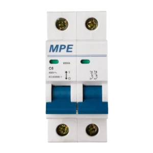 Cầu dao tự động MP6-C206 chứa MCB 2 cực