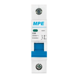 Cầu dao tự động MP6-C125 chứa MCB 1 cực