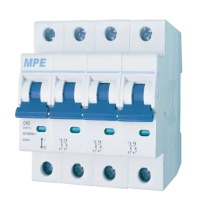 Cầu dao tự động MP6-C410 chứa MCB 4 cực