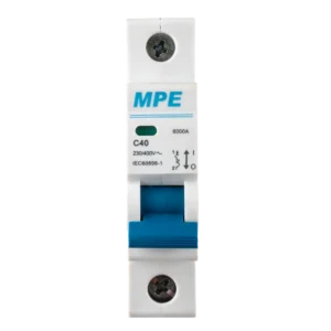 Cầu dao tự động MP6-C140 chứa MCB 1 cực
