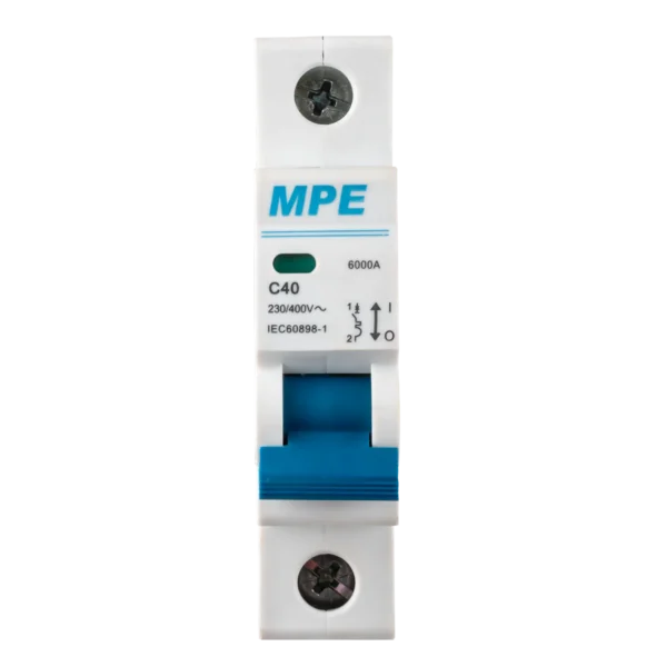 Cầu dao tự động MP6-C140 chứa MCB 1 cực 3