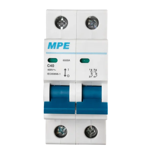 Cầu dao tự động MP6-C240 chứa MCB 2 cực 3