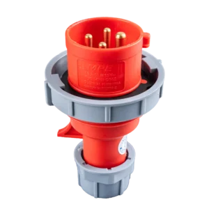 Phích cắm di động 4 cực 16A MPE MPN-0142 – IP67 có kẹp giữ dây