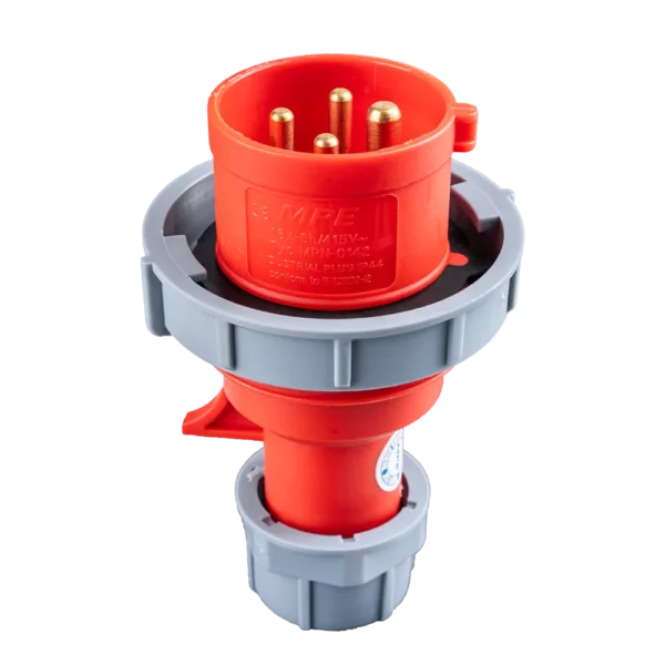 Phích cắm di động 4 cực 16A MPE MPN-0142 – IP67 có kẹp giữ dây 3