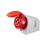 Ổ cắm cố định 4 cực 16A MPE MPN-114 – IP44 Bắt trên tường