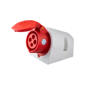 Ổ cắm cố định 4 cực 16A MPE MPN-114 – IP44 Bắt trên tường