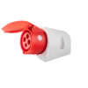 Ổ cắm cố định 4 cực 32A MPE MPN-124 – IP44 Bắt trên tường 1