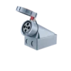 Ổ cắm cố định 4 cực 63A MPE MPN-1342 – IP67 Bắt trên tường