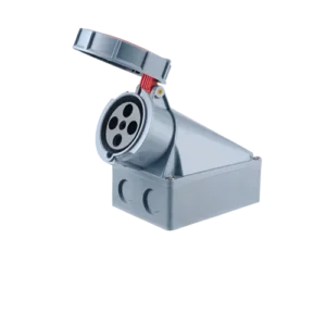 Ổ cắm cố định 4 cực 63A MPE MPN-1342 – IP67 Bắt trên tường