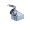 Ổ cắm cố định 5 cực 125A MPE MPN-1452 – IP67 Bắt trên tường
