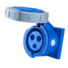 Ổ cắm cố định 3 cực 32A MPE MPN-3232 – IP67 Bắt trên bảng điện