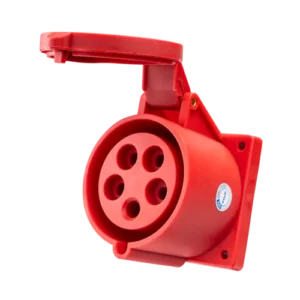 Ổ cắm cố định 5 cực 32A MPE MPN-325 – IP44 Bắt trên bảng điện
