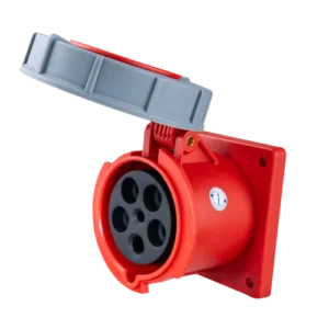 Ổ cắm cố định 5 cực 63A MPE MPN-3352 – IP67 Bắt trên bảng điện