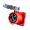 Ổ cắm cố định 4 cực 125A MPE MPN-3442 – IP67 Bắt trên bảng điện 2