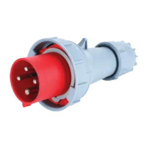 Phích cắm di động 4 cực 63A MPE MPN-0342 – IP67 có kẹp giữ dây