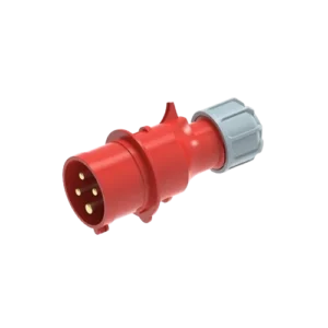 Phích cắm di động 4 cực 16A MPE MPN2-014 – IP44 có kẹp giữ dây