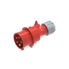 Phích cắm di động 5 cực 16A MPE MPN2-015 – IP44 có kẹp giữ dây 2