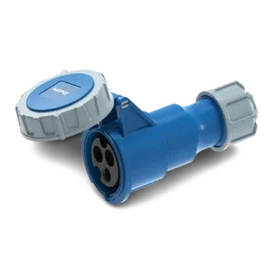 Ổ cắm di động 3 cực 16A MPE MPN2-2132 – IP67 có kẹp giữ dây