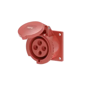 Ổ cắm cố định 4 cực 16A MPE MPN2-314 – IP44 Bắt trên bảng điện