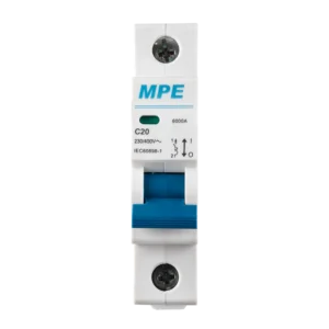 Cầu dao tự động MP6-C120 chứa MCB 1 cực