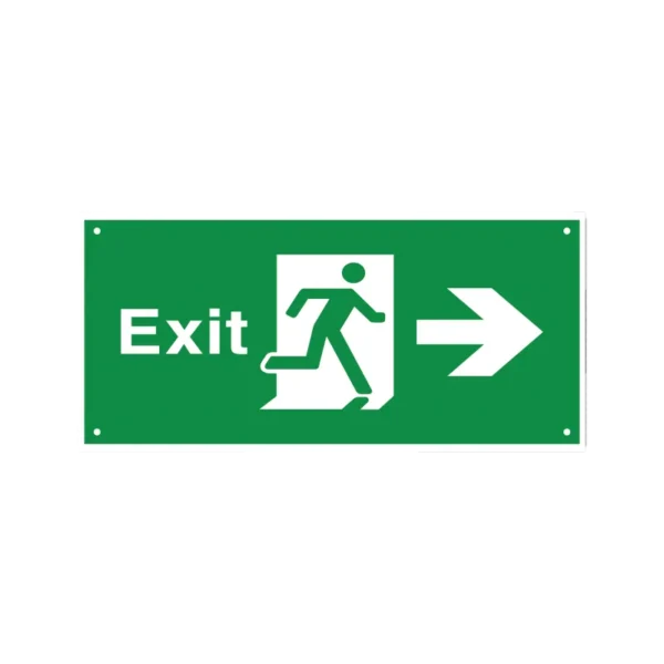 Phụ kiện đèn led exit MPE PEXR 1 mặt phải 3
