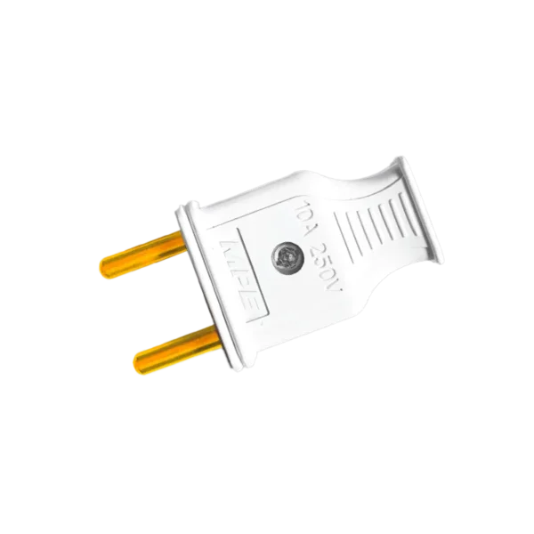 Phích cắm 2 chấu tròn MPE PL2 – 10A-250V 3