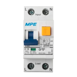 Cầu dao bảo vệ dòng rò – quá tải MPE RCBO-15/216