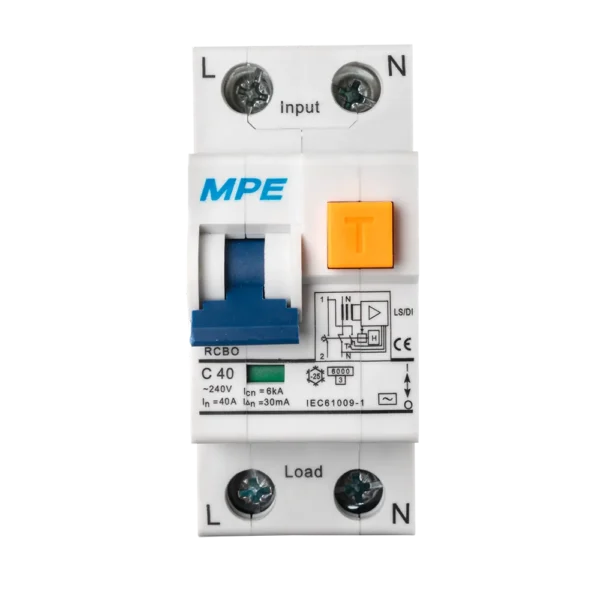 Cầu dao bảo vệ dòng rò – quá tải MPE RCBO-30/240 3