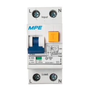 Cầu dao bảo vệ dòng rò – quá tải MPE RCBO-30/263