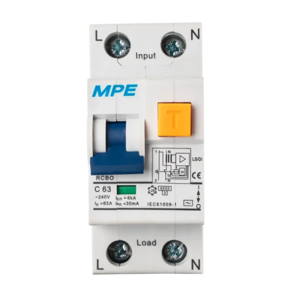 Cầu dao bảo vệ dòng rò – quá tải MPE RCBO-30/263 3