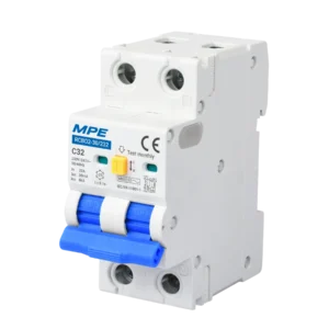 Cầu dao bảo vệ dòng rò quá tải RCBO2, 2 cực, 32A, 30mA, 6kA mã RCBO2-30/232