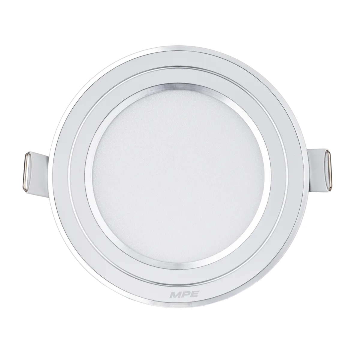 Đèn LED Panel 9W Ø105 MPE RPL viền Bạc