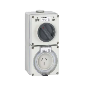 Ổ cắm-công tắc 3 cực MPE S-315 – 250V-15A