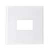 Mặt công tắc vuông đơn MPE S601 1