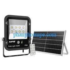 LED pha năng lượng mặt trời 100W MPE SFLD2-100T ánh sáng trắng