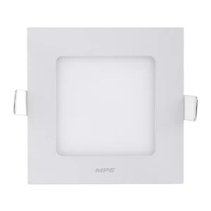Đèn LED Panel vuông âm 6W MPE SPL/DIM điều chỉnh độ sáng