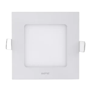 Đèn LED Panel vuông âm 6W MPE SPL dễ lắp đặt