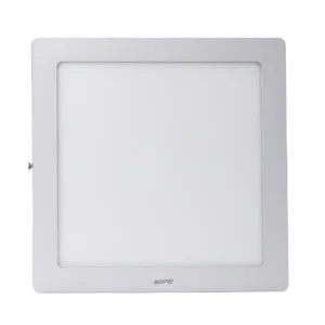 Led Panel vuông nổi Dimmer 18W MPE SSPL-18T,V/DIM Trắng, vàng