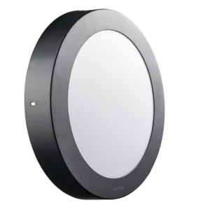 LED Panel ốp nổi 12W MPE SRPLB2-12T – Mặt tròn viền đen & Ánh sáng trắng