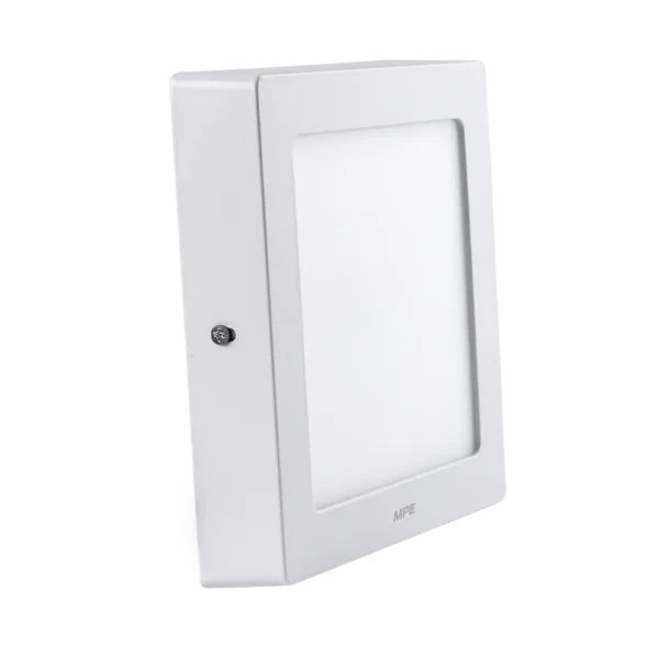 Led Panel vuông nổi Dimmer 12W MPE SSPL-12T,V/DIM trắng, vàng 3
