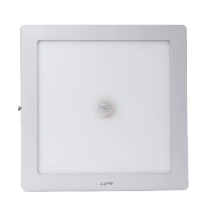 Đèn led panel ốp trần cảm biến 18W MPE SSPL-18T/MS – Vuông