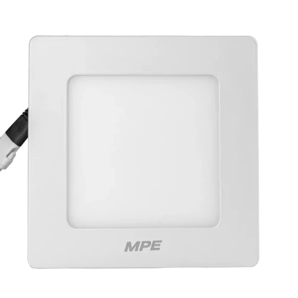 Led Panel vuông nổi Dimmer 6W MPE SSPL-6T,V/DIM trắng, vàng 3