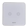Mặt 2 công tắc vuông Zigbee SWV2/ZB