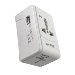 Ổ cắm du lịch MPE TA2 – Tích hợp cổng USB